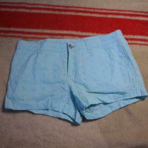 Licht-blauwe korte broek.Stiksel.Mt 38.Merk Denim & Co