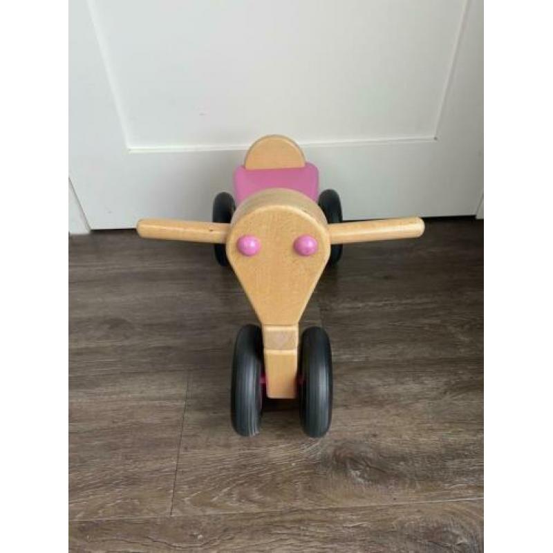 Van dijk toys houten loopfiets junior!