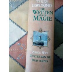 Terry Goodkind Zesde wet Zuster van de duisternis Hardcover