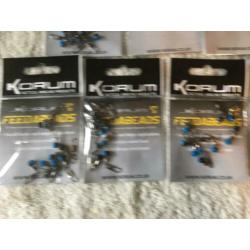 adv 119 / NIEUW set 7 pakjes feedabeats KORUM