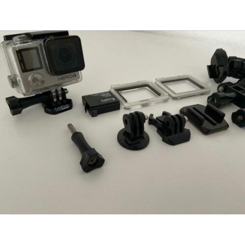 Gopro Hero 4 Silver (met accessoires)
