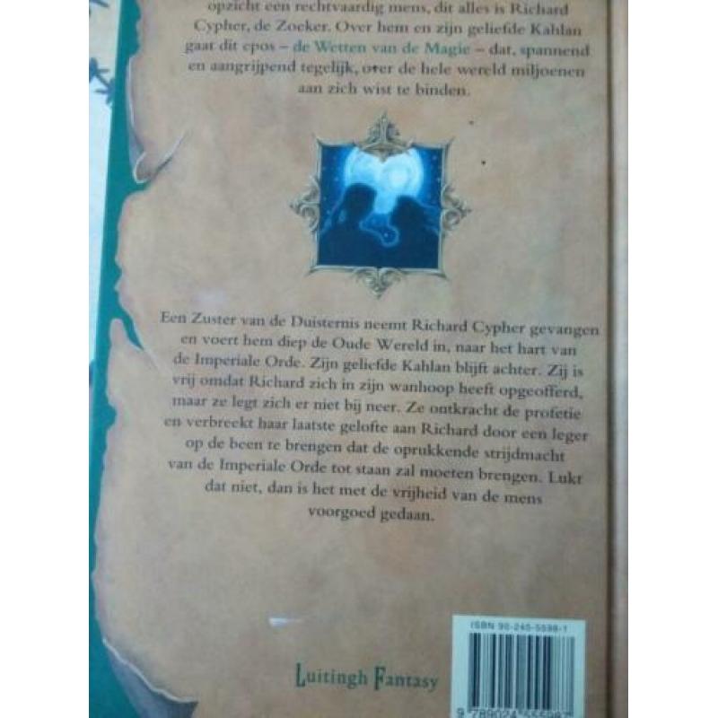 Terry Goodkind Zesde wet Zuster van de duisternis Hardcover