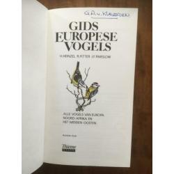 Europese vogelgids