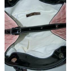 NIEUWE VERA PELLE leren, lederen handtas, tas, leer, roze
