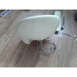Retro/vintage complete wastafelset