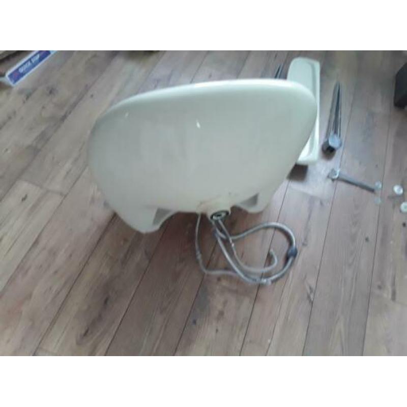 Retro/vintage complete wastafelset