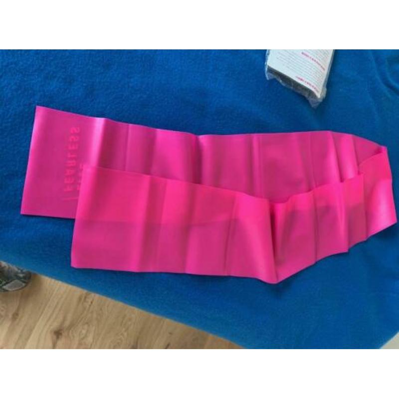 Fuchsia roze Fitness Elastiek Ongebruikt
