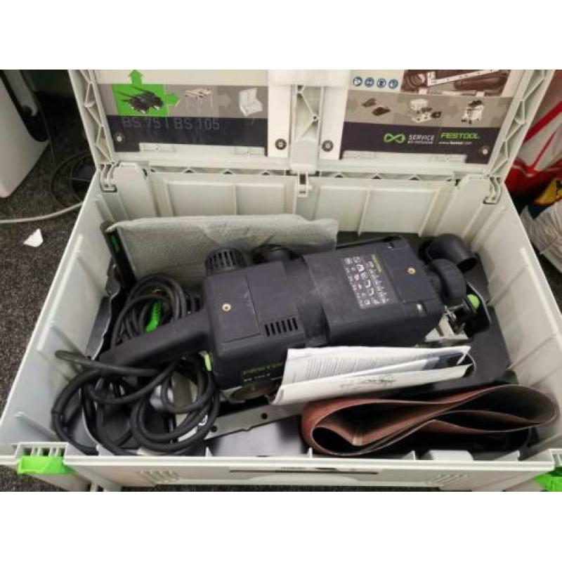 Festool BS 105 E-set belt sander