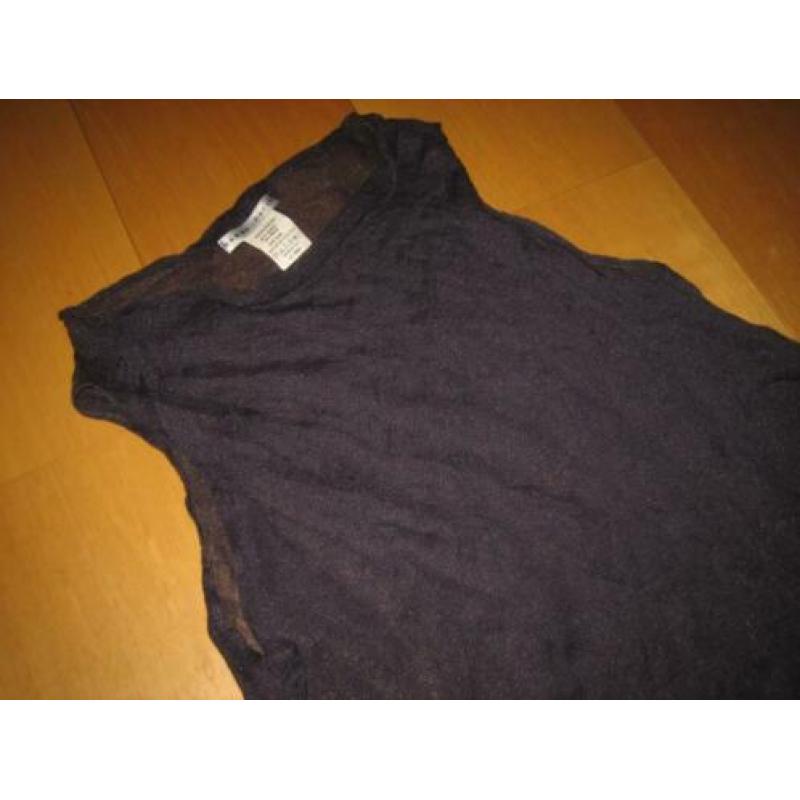 Nonchalante paarse kreukeltop PACINI, one size Snazzeys