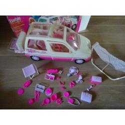 Barbie - Picknick auto - Mini Van - 1994 - incl doos
