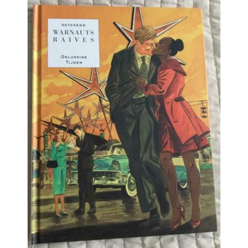Stripboek Gelukkige Tijden van Warnauts Raives hardcover