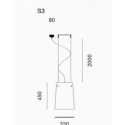 Prandina Sera s3 design Led lampen ( set van 2)