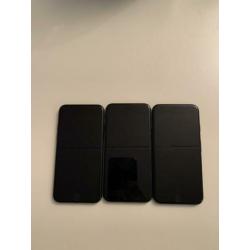 3x iphone 7 32gb zwart