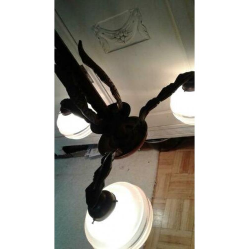 ArtDeco hanglamp 3lichtpunten