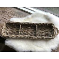 RIVIÈRA MAISON rustic rattan mandje met waxine houders