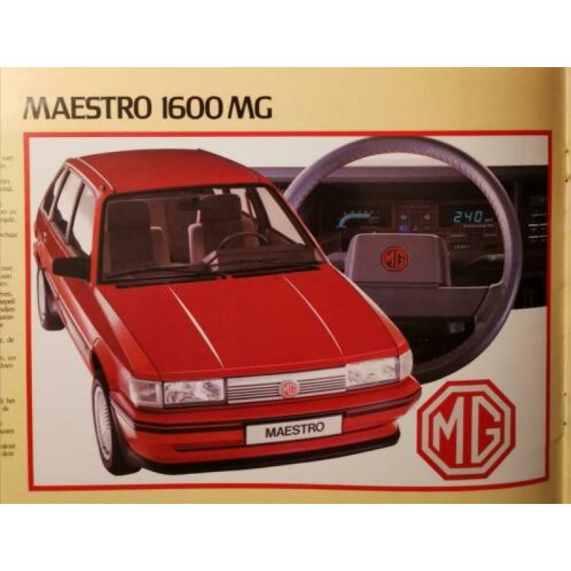 MG Montego MG Maestro van Austin Rover - 1984 autofolder
