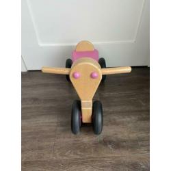 Van dijk toys houten loopfiets junior!