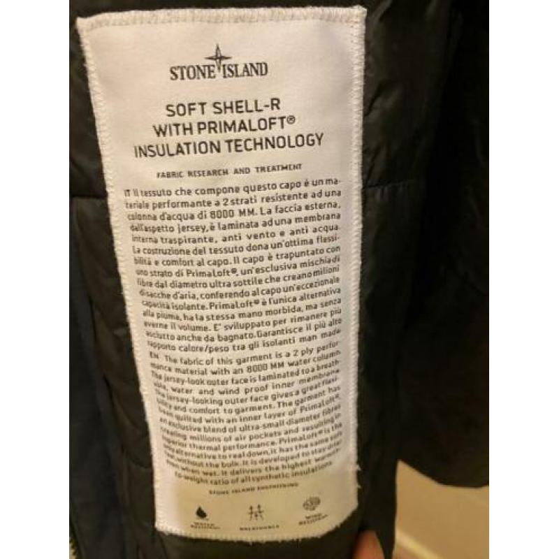 Stone island soft shell r primaloft insulation zomerjas