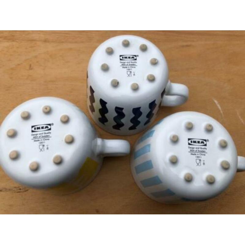Ikea bekers Framkalla 3 stuks