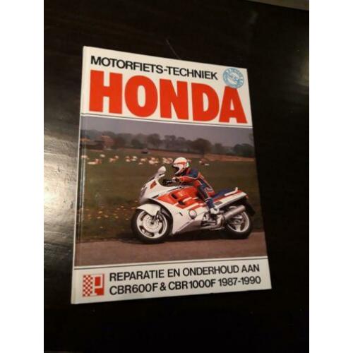Honda CBR 600 en 1000 1987 1990 Peters handboek werkplaats