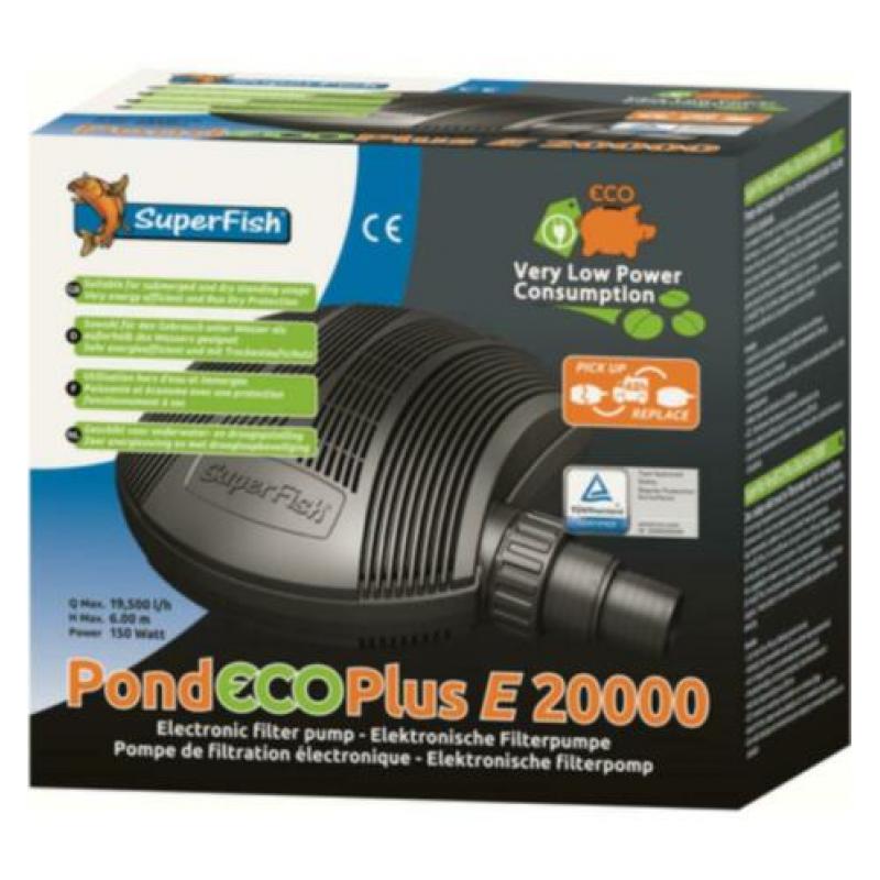 SuperFish vijver pompen Pond Eco