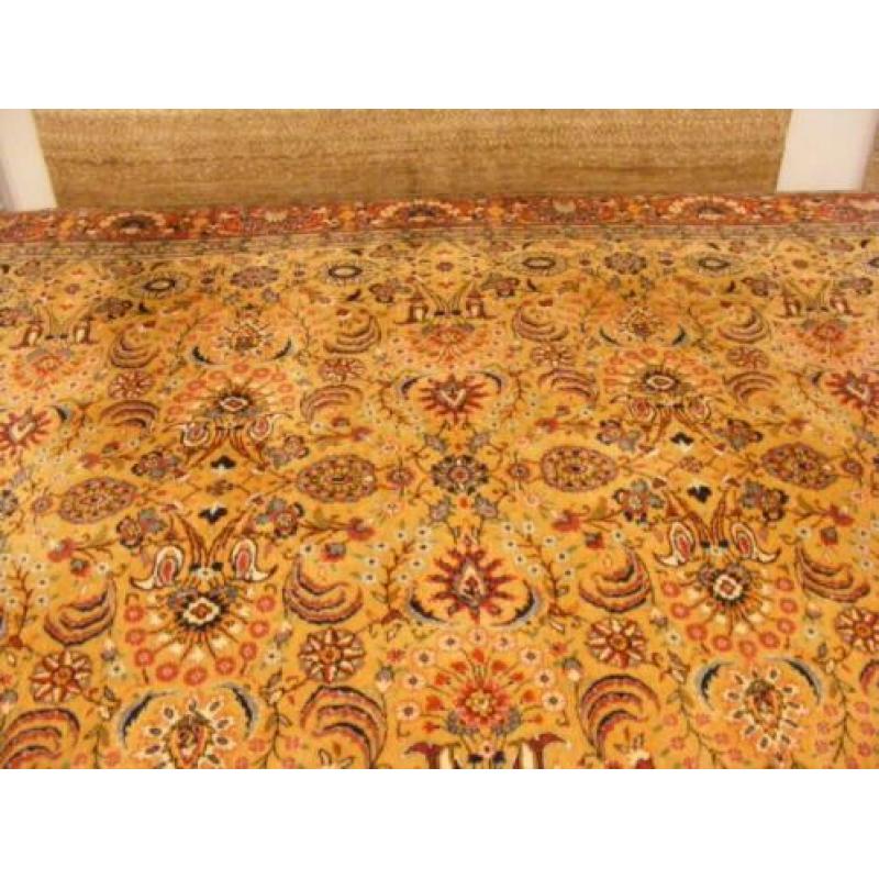 Handgeknoopt Perzisch Tapijt/Kleed Tabriz Maat:2.00X3.10,cm