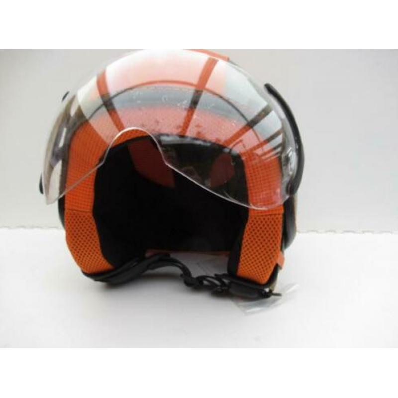 Jethelm Motor Scooter Brommer Snorfiets Helm XS, S, M en L