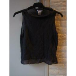 Nonchalante paarse kreukeltop PACINI, one size Snazzeys