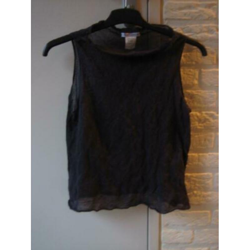 Nonchalante paarse kreukeltop PACINI, one size Snazzeys
