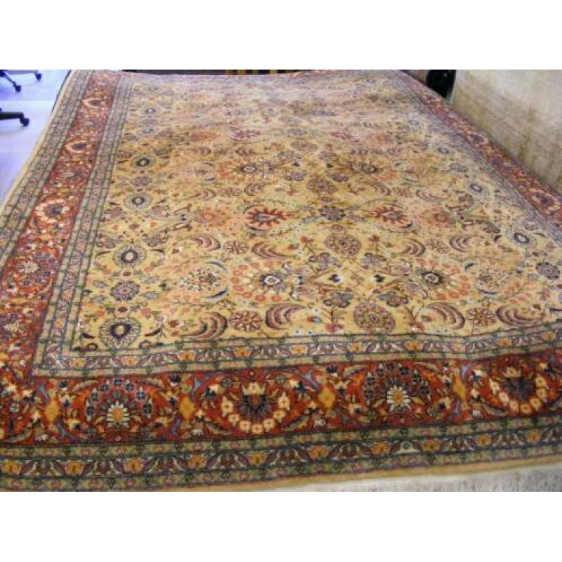 Handgeknoopt Perzisch Tapijt/Kleed Tabriz Maat:2.00X3.10,cm