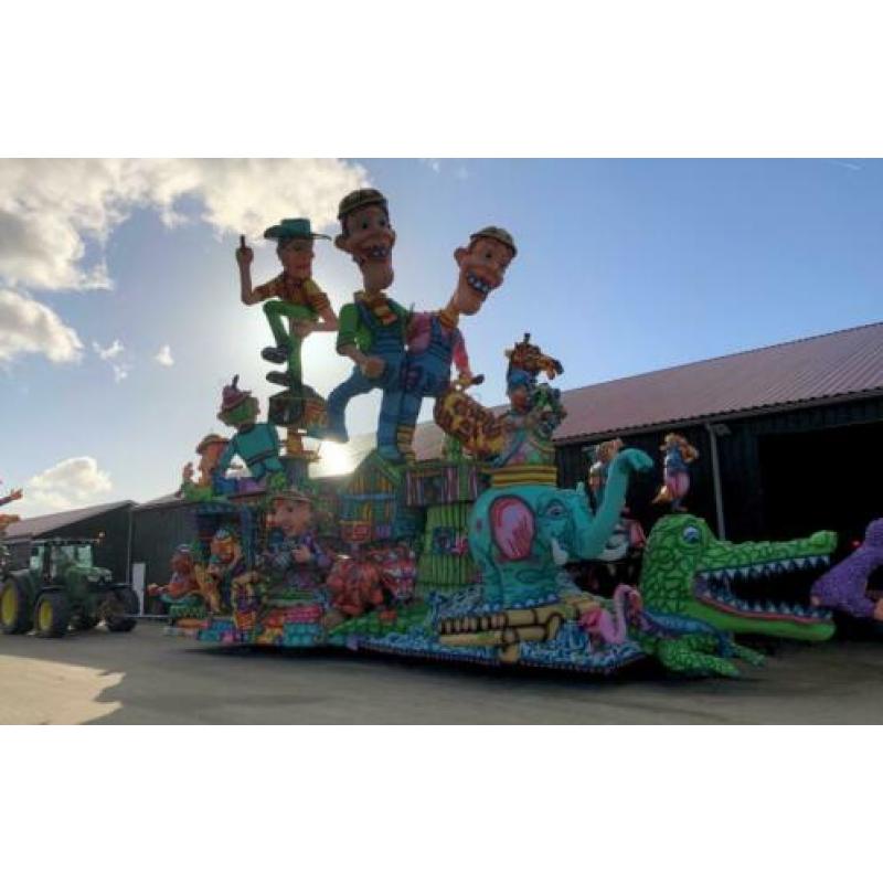 Carnavalswagen Jungle te koop