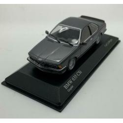 BMW 635 CSI (E24) Grijs Metallic Minichamps 1:43