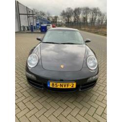 Perfecte Porsche 911 3.6 Targa 2008 Zwart