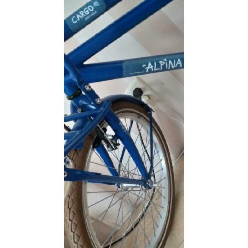Alpina Cargo transportfiets Jongensfiets 18 inch, zgan