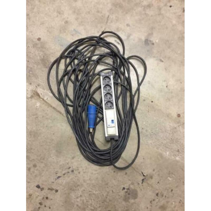 Eurokabel met aardlek