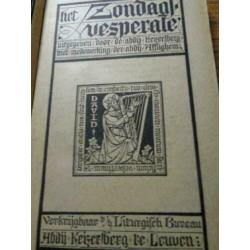 het zondags verperale uit 1916-1917