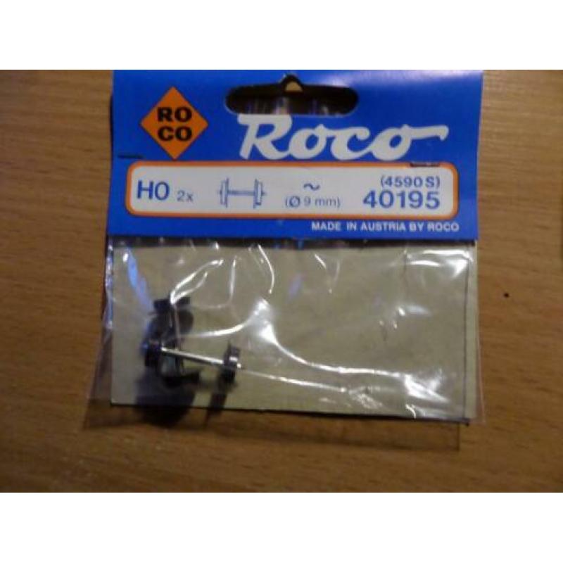 Roco 40195 en 40196 Wisselstroom assen 1,25 euro per stuk