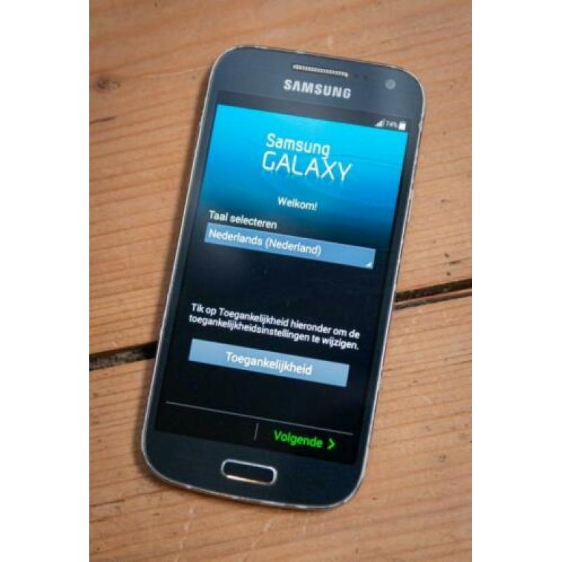 [VERKOCHT] Samsung Galaxy S4 mini met 8GB MicroSD