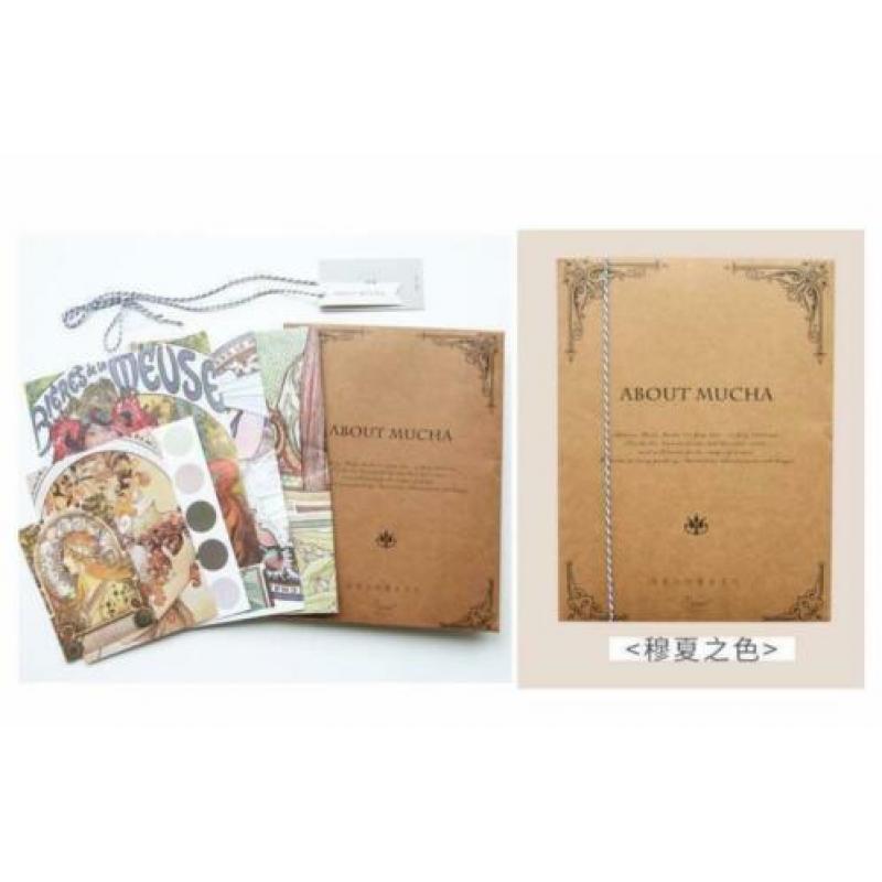 ALPHONSE MUCHA kunst Kado Set Affiches Jugendstil