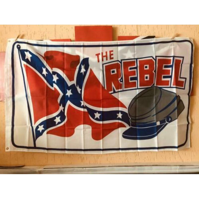 vlag, rebel, cap, confederate flag, usa, rebel vlag,