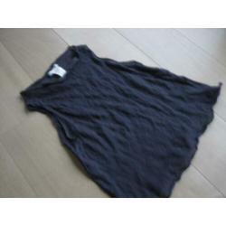 Nonchalante paarse kreukeltop PACINI, one size Snazzeys