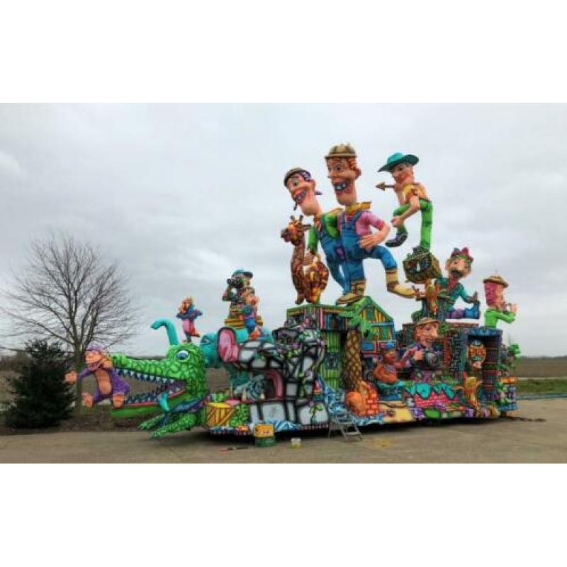 Carnavalswagen Jungle te koop