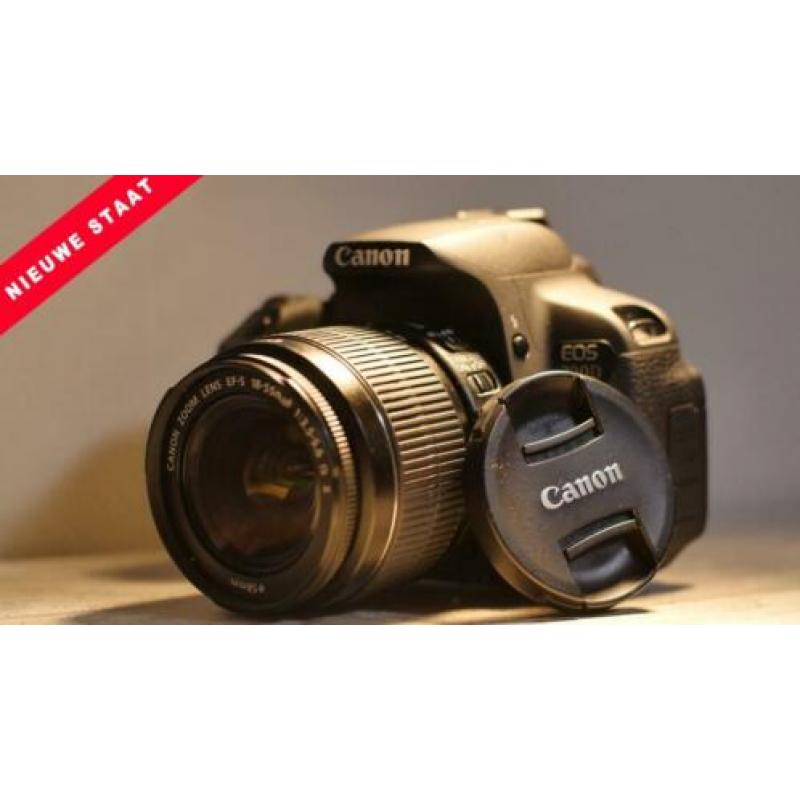 Fotocamera Canon EOS 700D (nieuwe staat)