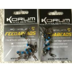adv 119 / NIEUW set 7 pakjes feedabeats KORUM