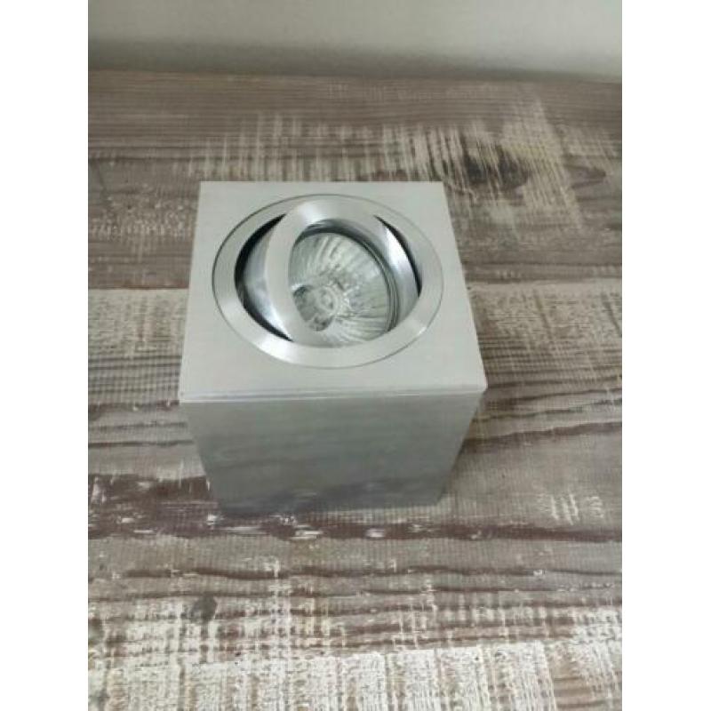 Plafondlamp klein vierkant