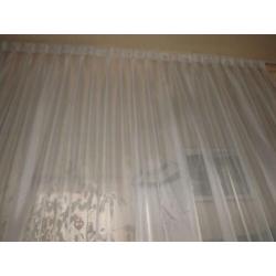 Vitrage 8 / b 2 x 146 cm h 158 cm