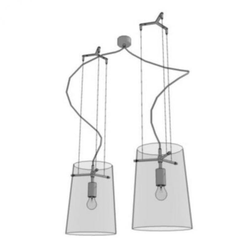 Prandina Sera s3 design Led lampen ( set van 2)