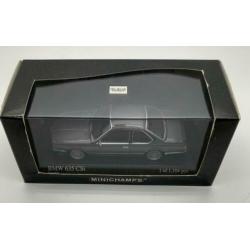 BMW 635 CSI (E24) Grijs Metallic Minichamps 1:43