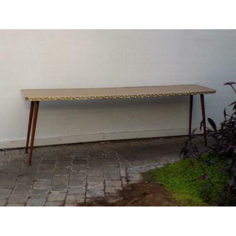 Jaren 50 60 vintage retro tafel sidetable fifties sixties