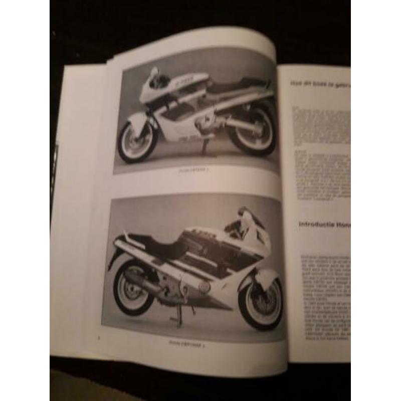 Honda CBR 600 en 1000 1987 1990 Peters handboek werkplaats